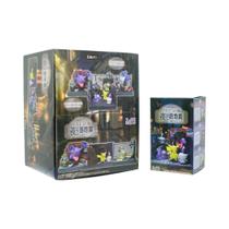 Caixa Surpresa Da Série Pokemon Dark Town Pikachu Arbok Gengar Butterfree Pidgey Decoração De Mesa