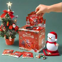 Caixa Surpresa De Brinquedos De Natal Para Crianças, Mini Sorteio De Decorações DIY, Presente Caixa Surpresa De Brinquedos De Natal Para Crianças, Mini Sorteio De Decorações DIY, Presente