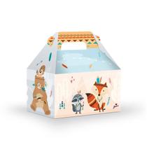 Caixa Surpresa Festa Animais da Floresta- Pacote com 8 unidades