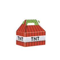 Caixa Surpresa Festa Minecraft- Pacote com 8 unidades