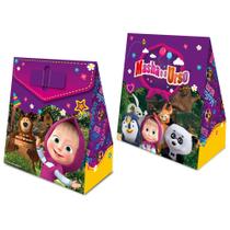 Caixa Surpresa Masha e o Urso Clássica - 8 Unidades