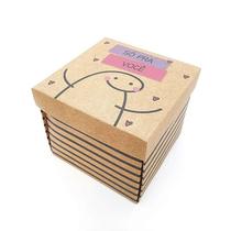 Caixa Surpresa P/ 4 Brigadeiros Flork - 1 Unidade - Cromus - Rizzo