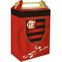 Caixa Surpresa P/ Festa (Tema: Flamengo) - Contém 8 Unidades - Festcolor