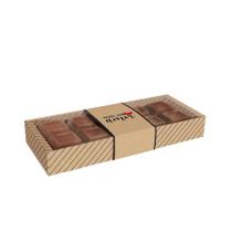 Caixa Tablete 1kg Feito com Amor 27,4x11x3,8cm - 10 Unidades - Cromus - Rizzo