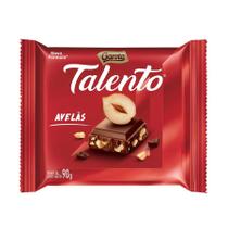 Caixa Tablete Chocolate ao Leite com Avelãs c/12 unid. Talento - Garoto
