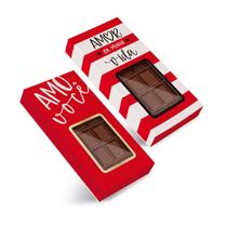 Caixa Tablete Sortidas 200g Tanto Amor 14,5x7,5x3,2cm - 10 Unidades - Cromus - Caixa Tablete Sortidas 200g Tanto Amor 14,5x7,5x3,2cm - 10 Unidades - Cromus -