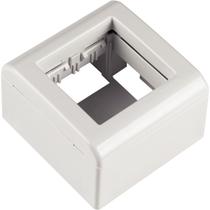 Caixa + Tampa C/ 2 Postos Branca LizFlex Tramontina Caixa + Tampa C/ 2 Postos Branca LizFlex Tramontina