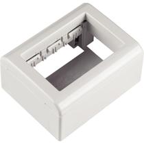 Caixa + Tampa C/ 3 Postos LizFlex Branco Tramontina Caixa + Tampa C/ 3 Postos LizFlex Branco Tramontina