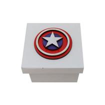 Caixa Tampa Sapato com Aplique Ca 8x8x6 Mdf Madeira Branca Caixa Tampa Sapato com Aplique Ca 8x8x6 Mdf Madeira Branca