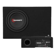 Caixa Taramps T 400 SW-AS Ativa Amplificada Subwoofer 8" Slim 400W Rms Preta