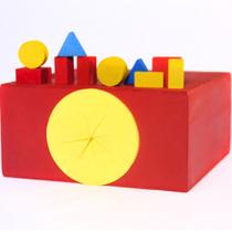 Caixa Tátil Brinquedo Sensorial Pedagógico em MDF - Zaramela
