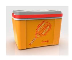 Caixa térmica 12 litros - raquete laranja bt18