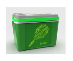 Caixa térmica 12 litros - raquete verde bt11
