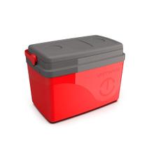 Caixa Térmica 15 Litros Cooler Com Alça com Capacidade para 22 Latas - Vermelha
