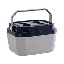 Caixa Térmica 17 Litros com Alça Cinza com Azul Marinho - 998 - Paramount