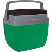 Caixa Térmica 18L Verde com Preto Mor
