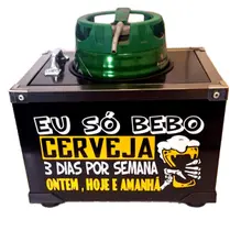 Caixa Térmica 2 Em 1 Para Barril Chopp 5 Litros Ou 12 Latas SÓ BEBO 3 DIAS POR SEMANA