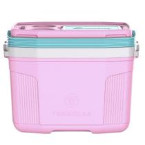 Caixa Térmica 20 Litros Termolar SUV 58542, Rosa e Azul