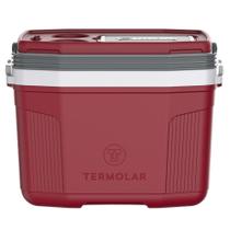 Caixa Térmica 20 Litros Termolar SUV, Vermelha e Cinza Caixa Térmica 20 Litros Termolar SUV, Vermelha e Cinza