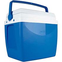 Caixa Termica 26L C/Alca Azul
