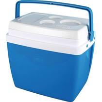 Caixa termica 26l c/alca azul mor