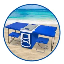 Caixa Térmica 32 L Com Mesa E Cadeira Praia Camping 5 Em 1 Caixa Térmica 32 L Com Mesa E Cadeira Praia Camping 5 Em 1