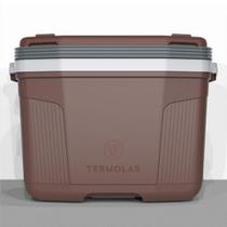 Caixa Térmica 32 L Termolar Marrom Café Coleção 2025 - 2026 Caixa Térmica 32 L Termolar Marrom Café Coleção 2025 - 2026