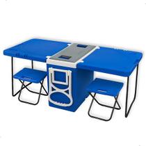 Caixa Termica 32lts Cooler 3 Em 1 Mesa Banqueta Rodinha Alça Caixa Termica 32lts Cooler 3 Em 1 Mesa Banqueta Rodinha Alça