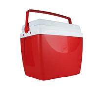 Caixa Térmica 34 Litros Com Alça Cores Mor Cor:vermelho Vermelho Caixa Térmica 34 Litros Com Alça Cores Mor Cor:vermelho Vermelho