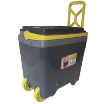 Caixa Térmica 34 Litros Com Rodinha Camping, Pesca, Cooler - ANTARES Caixa Térmica 34 Litros Com Rodinha Camping, Pesca, Cooler - ANTARES