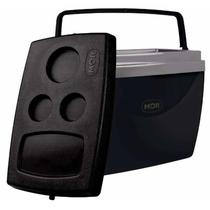 Caixa Térmica 34 Litros Preta Alça e Porta Copos Mor Tarugão