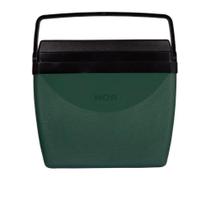 Caixa Térmica 34 Litros Verde Com Preto Mor