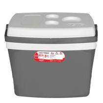 Caixa Térmica 34L Botafogo Cinza