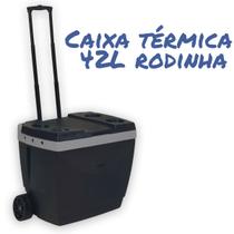Caixa Térmica 42L com Rodinhas Livre de Peso Leve Tudo o que Precisa com Conforto