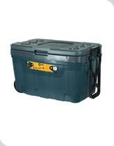 Caixa Térmica 54L Ice Box NTK Azul Petróleo com Rodinhas Caixa Térmica 54L Ice Box NTK Azul Petróleo com Rodinhas