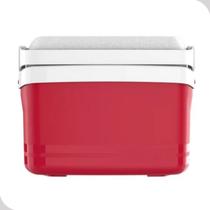 Caixa Termica 5L Cooler Pequena Alça Vermelha Soprano