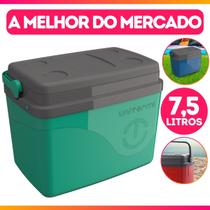 Caixa Térmica 7L Unitermi Cooler Floripa Com Alça Praia Piscina Camping