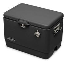 Caixa Térmica Aço Inoxidável All Black 51,3l 54qt - Coleman