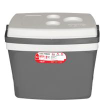 Caixa Térmica Botafogo CXT0134 Cinza 34L Caixa Térmica Botafogo CXT0134 Cinza 34L