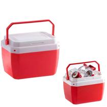 Caixa Térmica Camping Pesca Praia 6 L Paramount Vermelho
