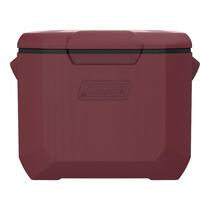 Caixa térmica Coleman Chiller 60 qt com rodas, portátil, cranberry Caixa térmica Coleman Chiller 60 qt com rodas, portátil, cranberry