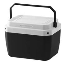 Caixa Termica Coller Latas Plastico Preto 6 Litros Paramount