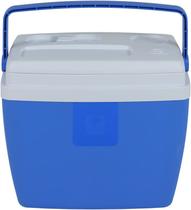 Caixa Termica Cooler 12L Azul Bebidas Com Porta Copo Bel