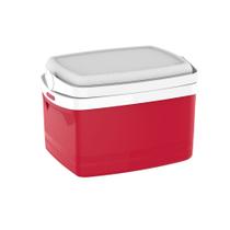 Caixa Térmica Cooler 12L Vermelha Tropical - Soprano