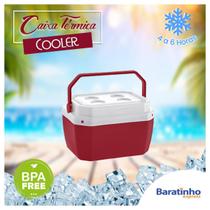 Caixa Térmica Cooler 17 Litros Com Alça Cerveja E Praia - Paramount