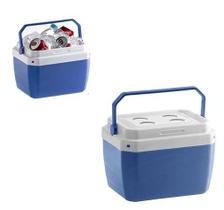 Caixa Térmica Cooler 17 Litros Praia e Piscina Com Alça Azul