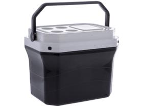 Caixa Térmica Cooler 17 Litros Praia e Piscina Com Alça Preto