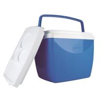Caixa Térmica Cooler 18 Litros Mor Azul