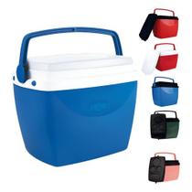 Caixa Térmica Cooler 18l Alça Leve Mor Cores Variadas Praia -