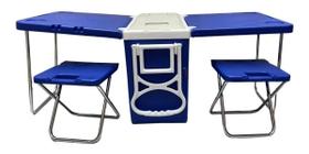 Caixa Termica Cooler 3 Em 1 Mesa E Cadeira 28L Caixa Termica Cooler 3 Em 1 Mesa E Cadeira 28L